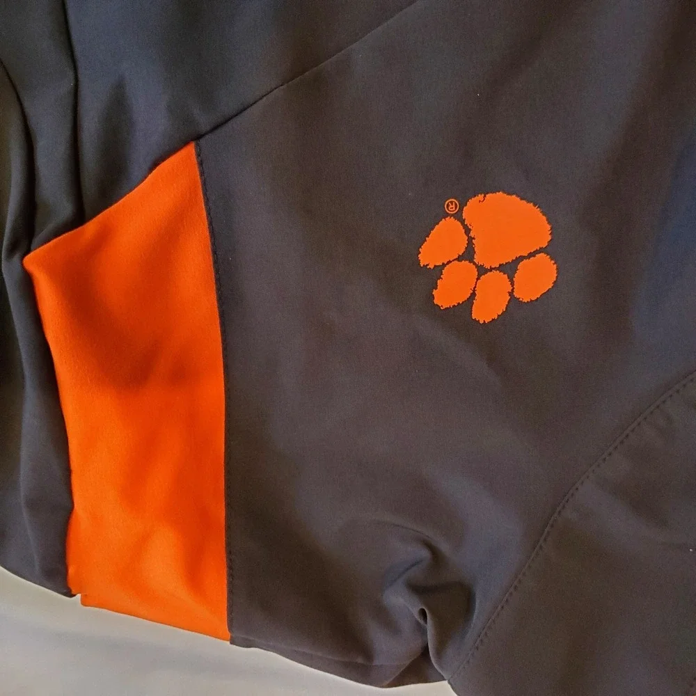 Nike Clemson Tigers Sideline Lightweight SS‎ Coaches Jacket Men's L Black New